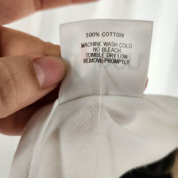 Dead Stock Vintage Aileen Shirt Embroidered Patch Floral Stripe Retro Large - Picture 9 of 13